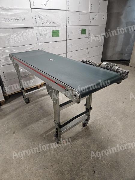 Mass NPS mobil alu vázas szállítószalag 195x60cm válogatószalag ct2352