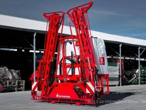 Agromehanika AGS 1200/18 MYH menetarányos függesztett permetező készletről