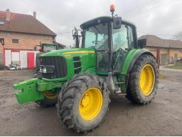 JOHN DEERE 6330 TRAKTOR,  HOLLAND IMPORT . Magyar forgalmi és rendszám