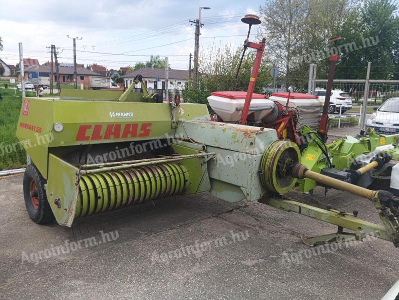 Claas Markant 55 kiskocka bálázó