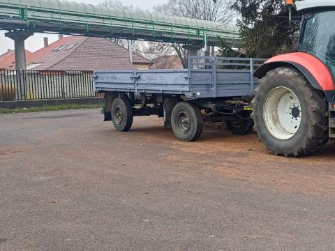 IFA HL60.02 friss műszakival, új gumikkal, új vonóháromszöggel Arnóton