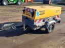 Atlas Copco XAS 67 DDG típusú kompresszor + 6 KW-os agregátor