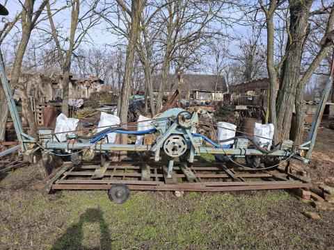 Spc vetőgép hat soros