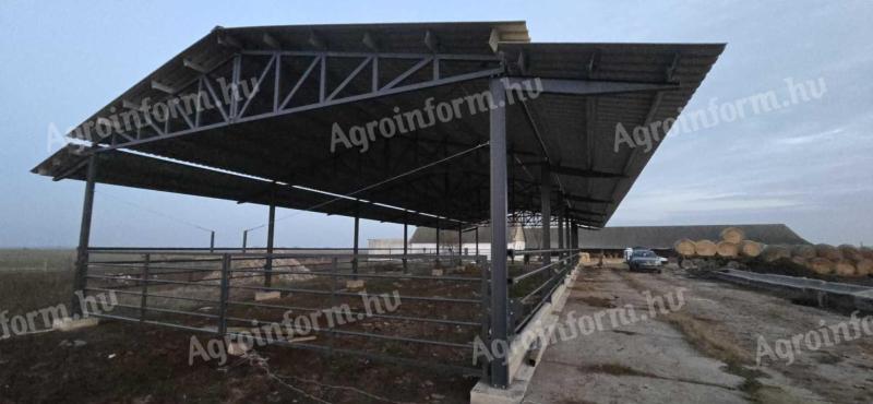 Eladó csarnok tároló
