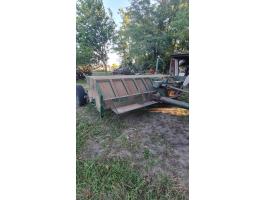 3 m-es vontatott vízszintes tengelyű szárzúzó eladó