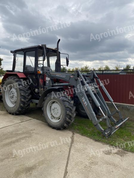 MTZ 892.2 traktor + KHR80 homlokrakodó nagy kanállal