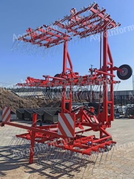 Metal-Technik MT1 gyomfésűk: 6, 9, 12 méteres munkaszélességű talajművelő gépek