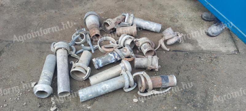 Eladó alumínium és vas öntözőcsővégek