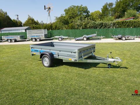 Csak februárban! Akciós új 263x150cm-es utánfutó rendszámmal - bruttó 599.000 Ft