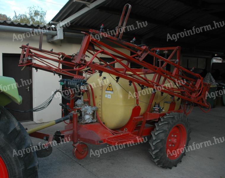 Agromehanika AGS 1500/18 permetezőgép elektronikával,  megkímélt állapotban eladó