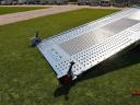 Új 2700kg-os,  billenős autószállító utánfutó (470x200cm) akciósan bruttó 2.490.000 Ft