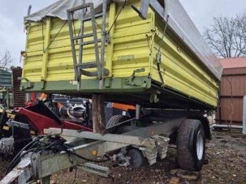 Fliegl EDK-80 egytengelyes billenős pótkocsi eladó