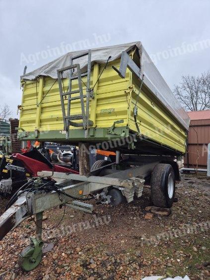 Fliegl EDK-80 egytengelyes billenős pótkocsi eladó