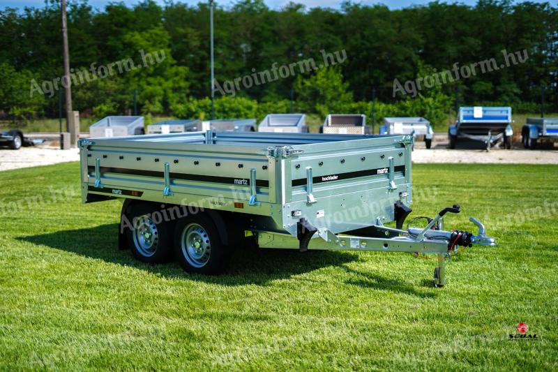 Új alsókerkes,  1500kg-os utánfutó (253x153x41cm) most 1.390.000 Ft helyett 1.159.000 Ft