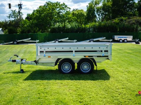 Új 2000kg-os,  alsókerekes utánfutó (253 x 153cm) akciósan most bruttó 1.259.000 Ft