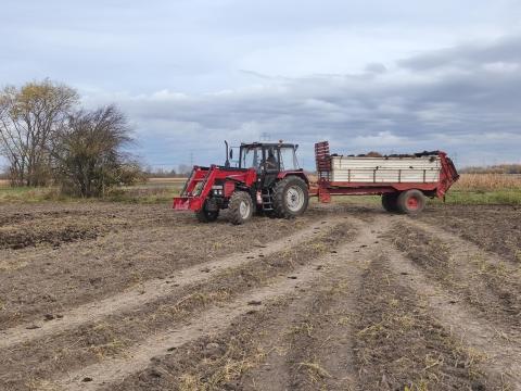 Krone 5,5 tonnás trágyaszóró eladó