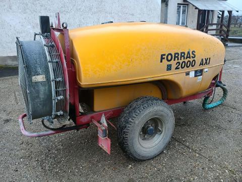 Forrás 2000 AXI axiálventilátoros gyümölcsös permetező eladó