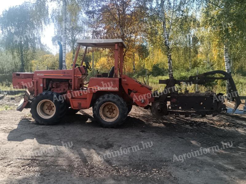 Ditch Witch 8020 JD eladó, esetleg csere láncos árokmaró