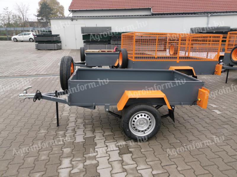 Új laprugós 100x180 cm utánfutó eladó! Már 50.000 Ft-tól elvihető