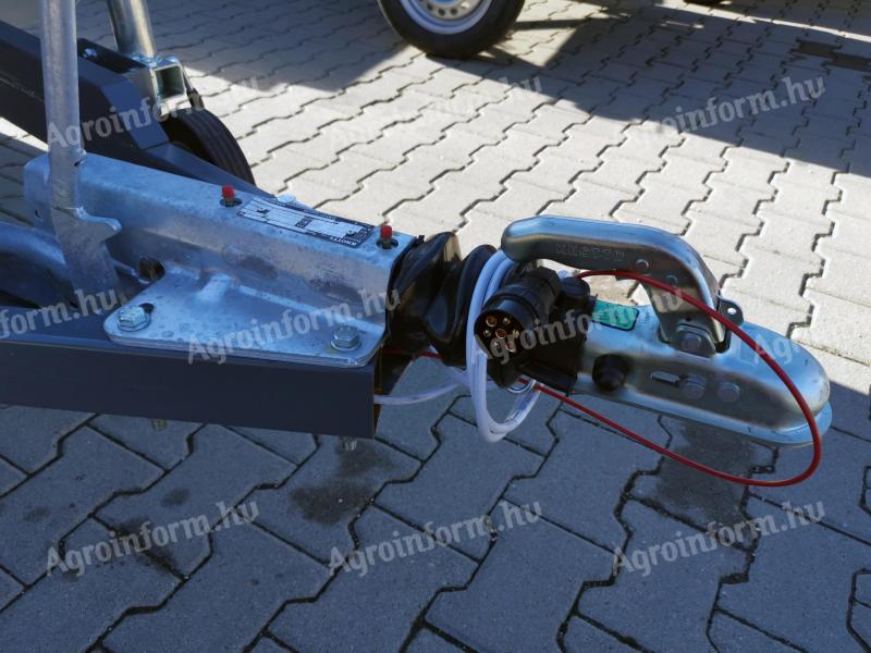 Új fékes,  torziós rugós utánfutó eladó! 180x300 cm,  azonnal vihető