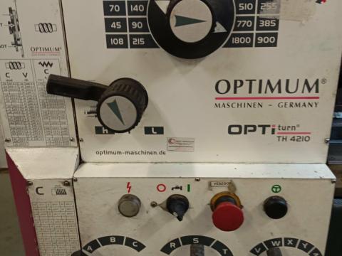 Optimum 4210 esztergagép újszerű állapotban eladó