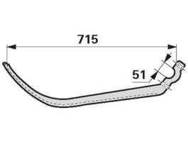 Massey Fergusson kisbálázóhoz kötözőtű a Nyírker-től