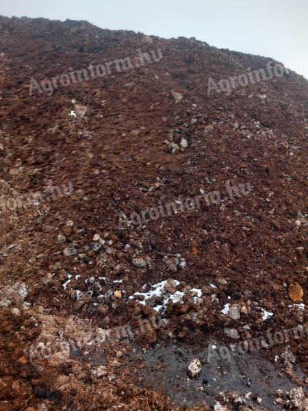 Eladó letermett gombakomposzt nagy mennyiségben