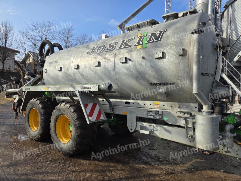 JOSKIN Komfort2 14000TS hígtrágyaszállító tartálykocsi injektálóval