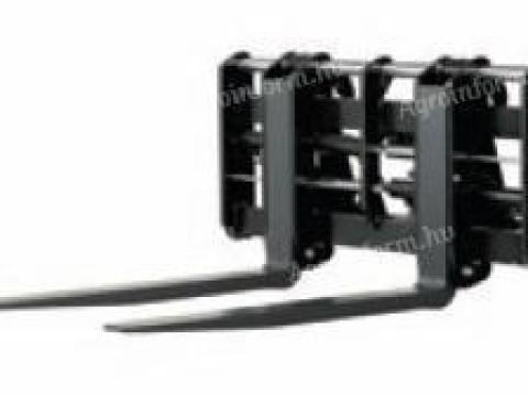 Raklap villa (hidr.eltolással és hidr. villahegy mozgatással) adapter rakodógépre,  stb