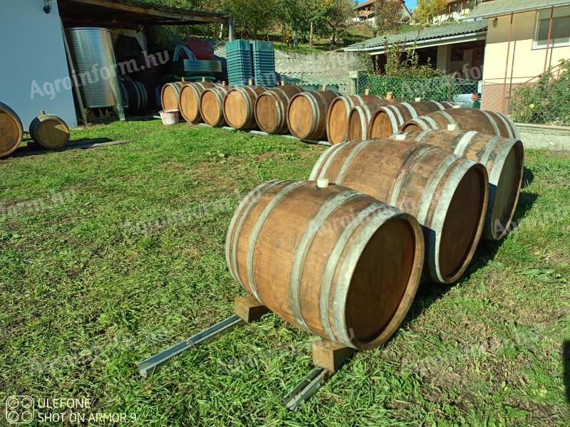 Hordók 225-500 liter között