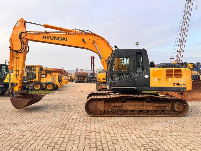 Hyundai R 210 LC-7 / 2008 / 11 720 üzemóra / Lízing 20%-tól
