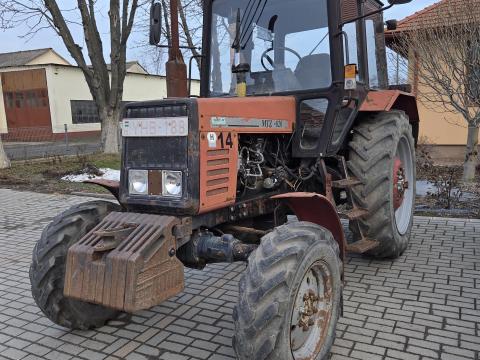 Eladó használt MTZ 820 traktor érvényes okmányokkal