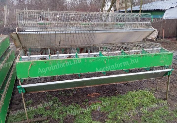 Nyúlketrec 3 típus egységáron eladó