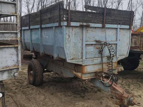 Eb 4 magasemelésű billenős pótkocsi Eb4