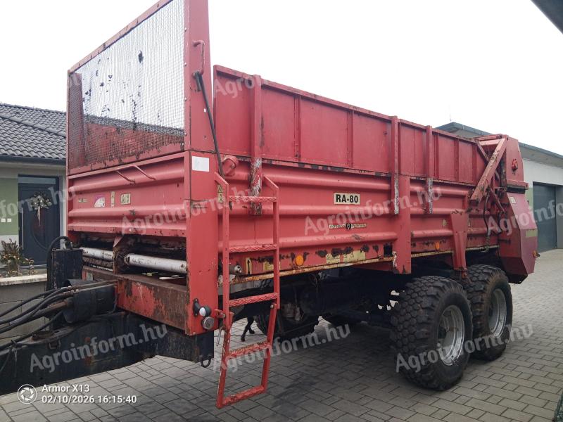 RA-80 szervestrágyaszóró eladó