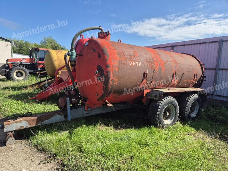 Detk 138-as szippantó 8000 l-es eladó