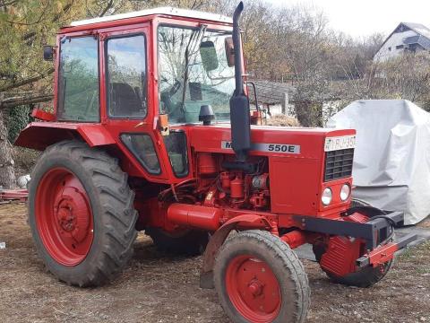 MTZ 550E eladó - megbízható traktor kis gazdaságokba