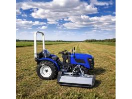 Kistraktor és 125 cm-es mulcsozó eladó