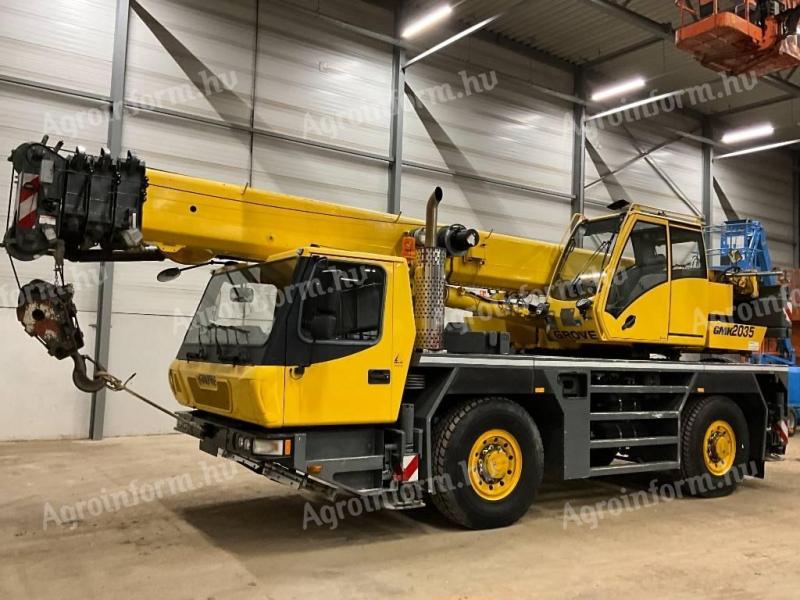 Grove GMK 2035 / 2008 / 9 308 üzemóra / Lízing 20%-tól