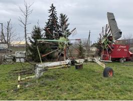 Claas Liner 1550 Twin rendsodró, rendképző