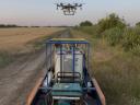 DJI Agras T30 drón kiszolgáló utánfutóval eladó