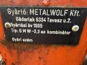 Metalwolf 3,3 m kombinátor eladó, felújított állapotban