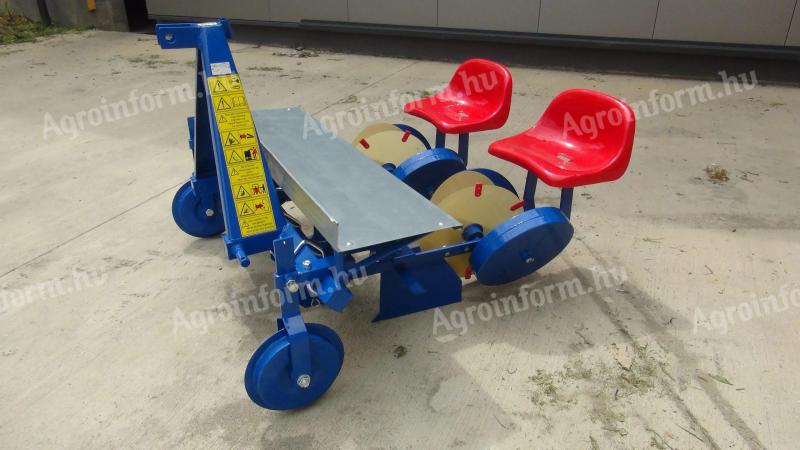 Új Agro-Osek 2, 3 vagy 4 soros palántázó,  ültetőgép tányéros kivitel VIP AGRO Kft