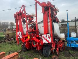 KUHN MAXIMA RT 8R, 8 SOROS TÁRCSÁS VETŐGÉP,  MŰTRÁGYAADAGOLÓVAL,  VETÉSELLENŐRZŐVEL