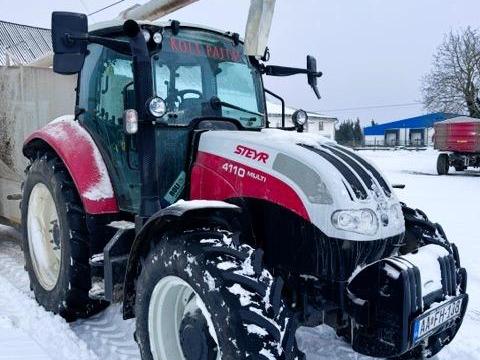 Steyr Multi 4110 – Azonnal munkára fogható,  extrákkal