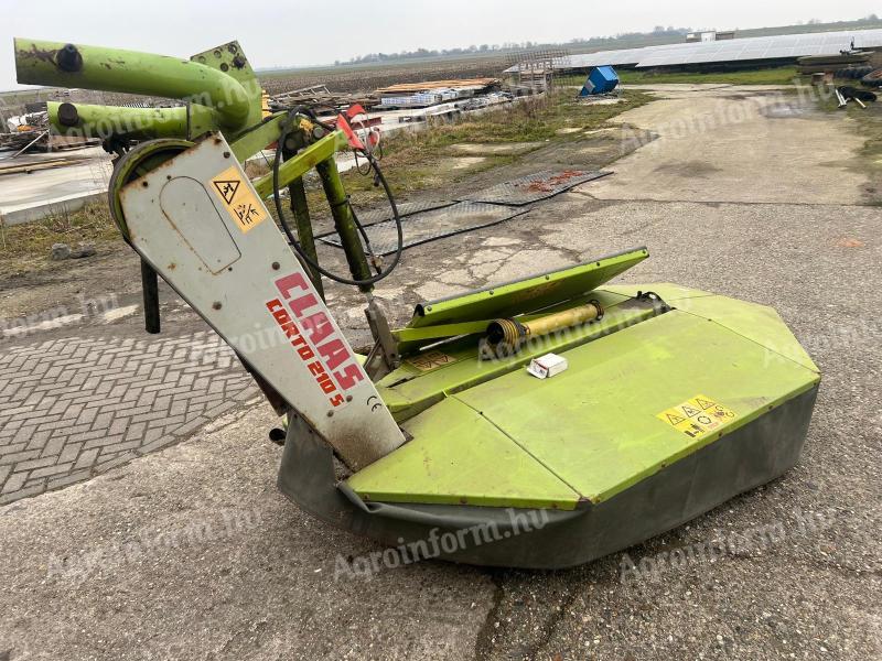 CLAAS CORTO 210 S,  KÉTDOBOS KASZA,  FŰKASZA . HIDRAULIKUS FELCSUKÁS