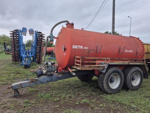 Detk 138-as 8m3-es szippantó eladó