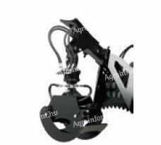 Lengőkaros farönkmegfogó adapter rakodógépre,  homl.rakodóra,  ker. rakodóra,  tel.rakodóra