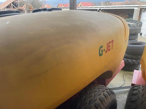 G-JET 1500 vontatott permetező nyomkövetővel