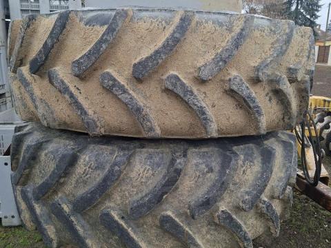 520/85 R38 (20.8 R38) ikerkerék, 90%-os Alliance gumikkal, 4-4 db csattal eladó New Holland, Case IH, John Deere, Claas